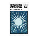 Blue Sun postage by 3DMOONMAN Blue Sun postage