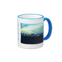 Blue Sunset Style 2 Mugs