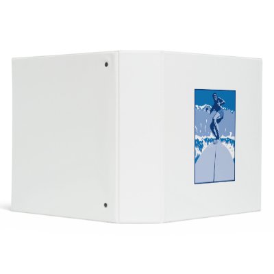 Blue Surf Logo Binder by shopaholicchick