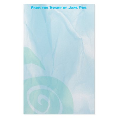 Blue Surf Stationery by kamizzz