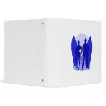 Blue Surfer Couple 3 Ring Binders