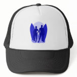 Blue Surfer Couple Hats