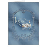 Blue Swans Card