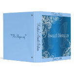 Blue Sweet Sixteen Photo Album. binders