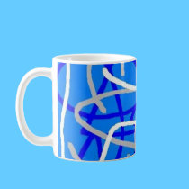 blue swirl mugs