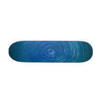 Blue Swirl Skateboard