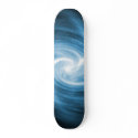blue swirl skateboard