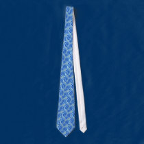 Blue Swirl Tie ties