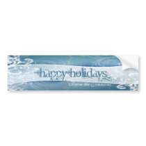 Blue Swirl Wine Label bumper stickers by NotionsbyNique Blue Swirl Wine Label bumper stickers