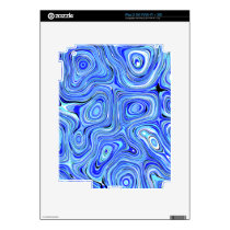 Blue Swirls skins