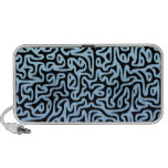 Blue Swirls Maze Speaker