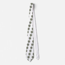 Blue Swirls Custom Tie