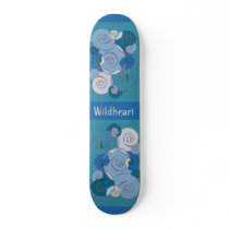 Blue Swirls, Wildheart skateboards