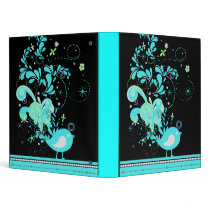 blue swirly bird vector binders by doonidesigns blue swirly bird vector binders