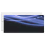 Blue swoosh background rack card template