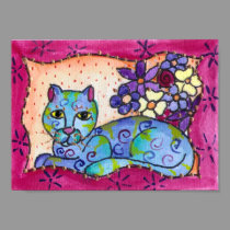 Blue Tabby Cat posters