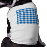 blue table cloth doggie tee shirt