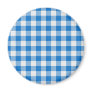blue table cloth refrigerator magnet
