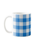 blue table cloth mugs