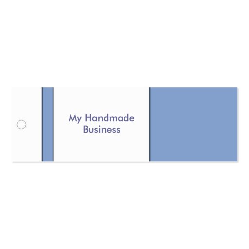 Blue Tag Business Card Templates