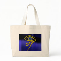 BLUE TALISMAN CANVAS BAG