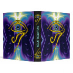 BLUE TALISMAN VINYL BINDER