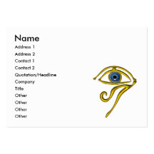 BLUE TALISMAN BUSINESS CARD TEMPLATES