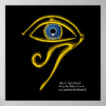 BLUE TALISMAN , colossal size Poster