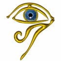 BLUE TALISMAN for all colors t-shirts by bulgan_lumini BLUE TALISMAN for all colors t-shirts