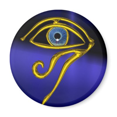 BLUE TALISMAN FRIDGE MAGNETS by bulgan_lumini