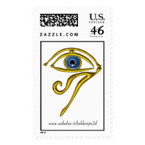Blue Talisman postage by bulgan_lumini Blue Talisman postage