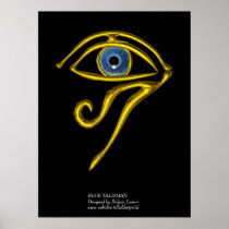 BLUE TALISMAN POSTER