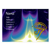 BLUE TALISMAN, purple violet white Business Card