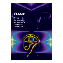 BLUE TALISMAN, purple violet white pink Business Card Template