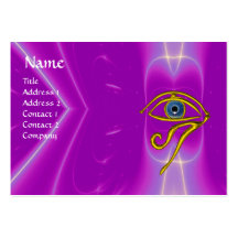 BLUE TALISMAN, purple violet white pink Business Card