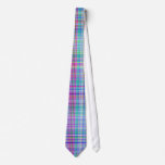 blue tartan pattern neckties