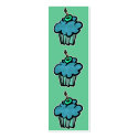 blue tartan plaid cupcake bookmark business cards by cupcakewear blue tartan plaid cupcake bookmark business cards