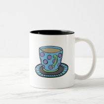 Blue Teacup Mug