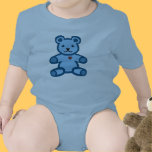 Blue teddy bear t-shirts