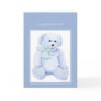 Blue Teddy Bear Congratul...