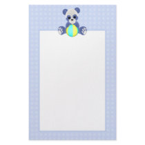 Blue Teddy Bear Stationery by mariannegilliand Blue Teddy Bear Stationery