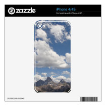 Blue tetons iphone skin skin for iphone 4