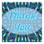 blue thank you invitations