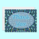 blue thank you invitations