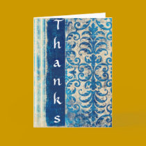 Blue Thanks... cards by write2chinu Blue Thanks... cards