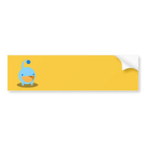 Blue Thingy Bumper Sticker