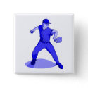 Blue Throwing Player