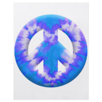 Blue Tie Dye Custom Flyer
