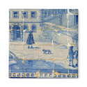 Blue tile magnets by ribizlifozelek Blue tile magnets