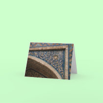 Blue Tile notecard v2 cards